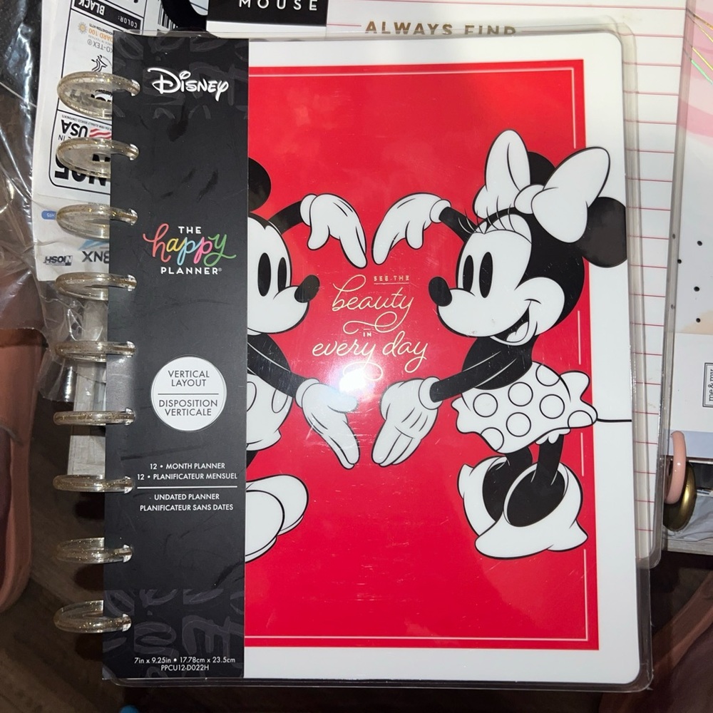 ❌SOLD❌ Disney Happy Planner - Undated | Vertical Layout